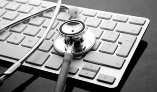 During the 4-year study, time spent working in electronic health records rose, while time with patients declined. During the 4-year study, time spent working in electronic health records rose, while time with patients declined.