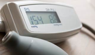 Hypertension treatment may begin when adults aged 60 years and older have a persistent SBP at or above 150 mm Hg. Hypertension treatment may begin when adults aged 60 years and older have a persistent SBP at or above 150 mm Hg.