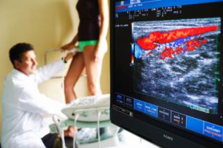 The DVT ultrasound recommendations focus on patient selection, ultrasound protocols, serial and follow-up considerations, terminology, and diagnostic criteria. <i>Photo Credit: Phanie/Dr SICA-GARO</i> The DVT ultrasound recommendations focus on patient selection, ultrasound protocols, serial and follow-up considerations, terminology, and diagnostic criteria. <i>Photo Credit: Phanie/Dr SICA-GARO</i>