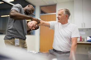 At baseline, patients with stroke had increased areas similar to healthy individuals during motor execution but not during imagination. At baseline, patients with stroke had increased areas similar to healthy individuals during motor execution but not during imagination.