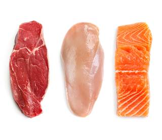In middle-aged men, there was a trend toward increased risk for heart failure with higher intake of total protein. In middle-aged men, there was a trend toward increased risk for heart failure with higher intake of total protein.